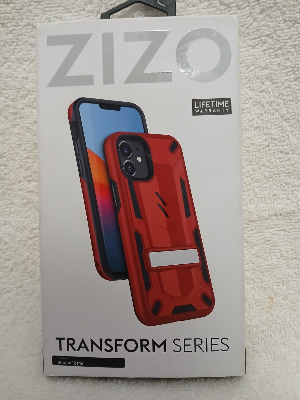 ZIZO Transform Series Red Rugged Case for iPhone 12 Mini